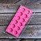 12 Capacity Silicone Lollipop Molds,Chocolate Hard Candy Mold with 50 Pieces 4 inch Lollypop sucker sticks,Candy Treat Bags,gold ties. (Round pink)